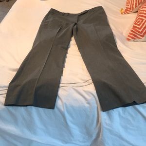 Gray dress pants